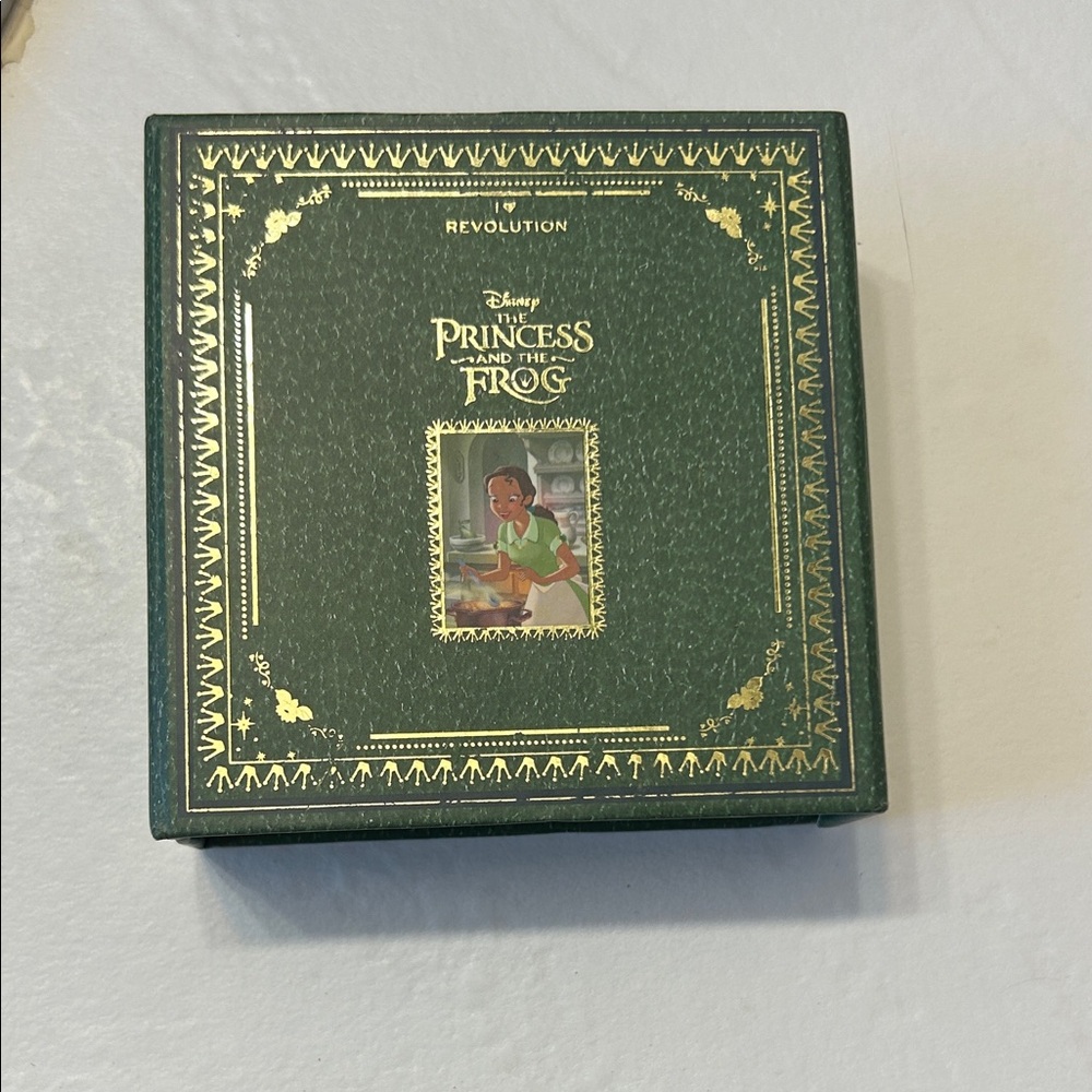 Revolution Princess and the Frog Green and Gold Palette